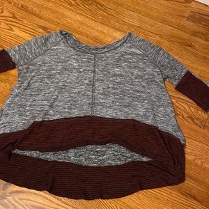 Free people flowy  shirt